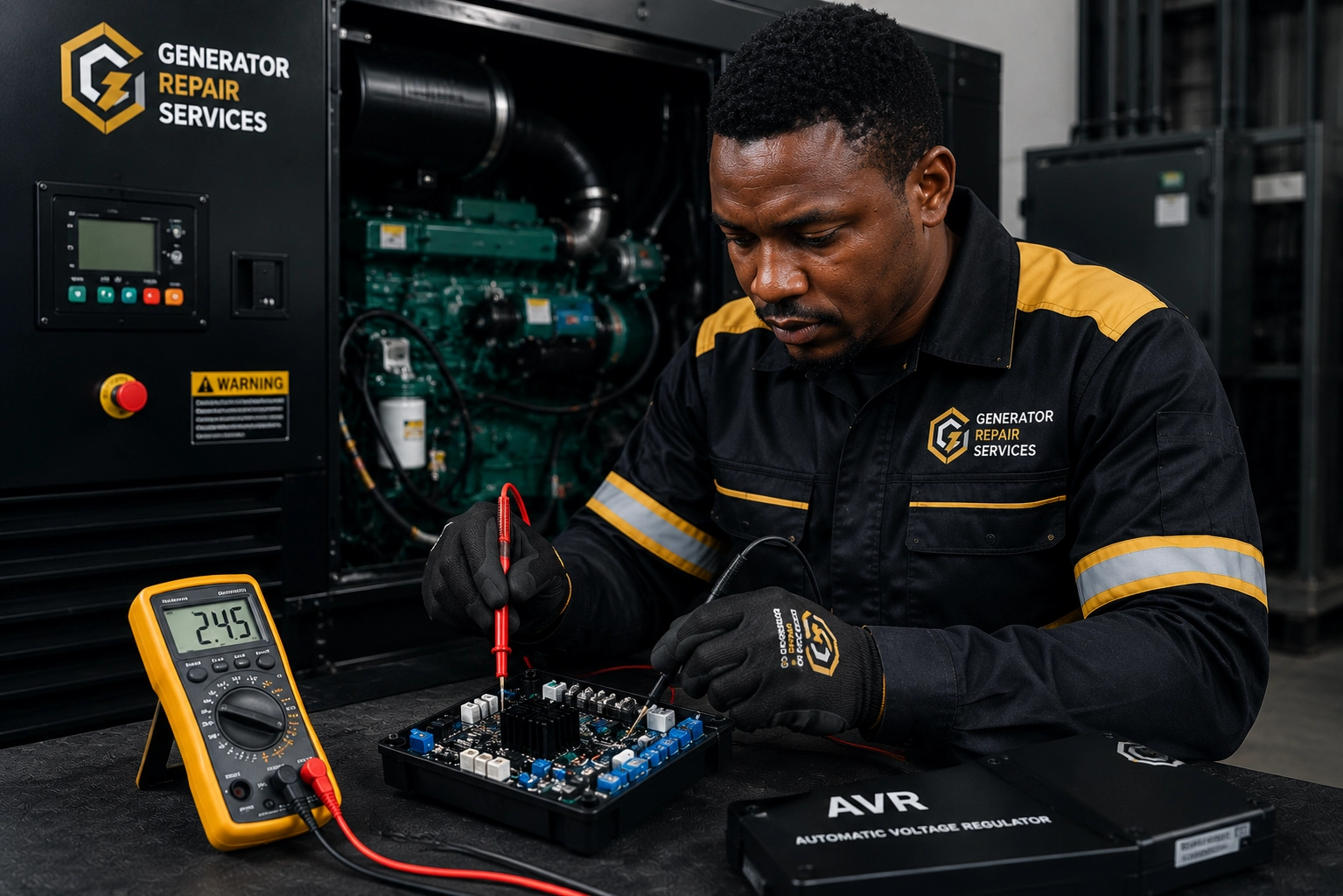 Automatic voltage regulator AVR repair and replacement for generators in Gauteng