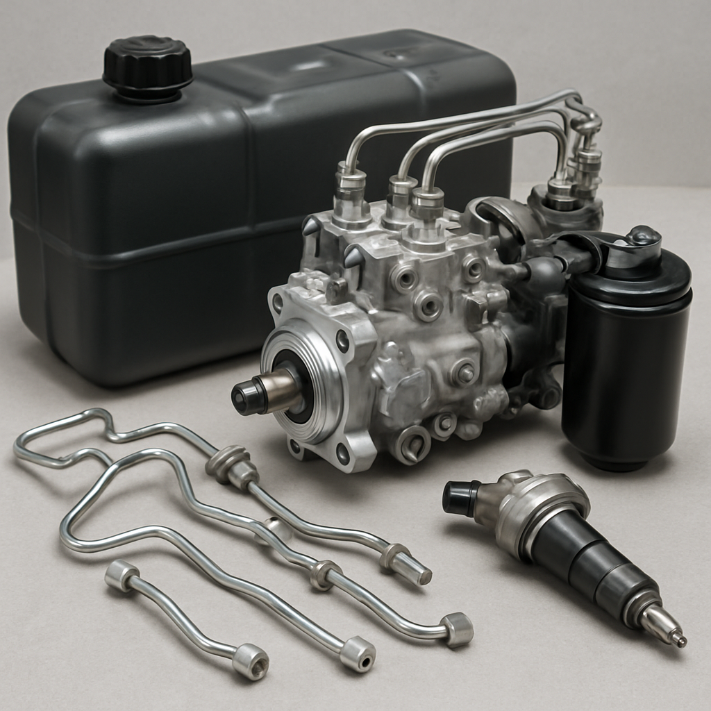 Generator fuel system repair including injector cleaning and fuel pump replacement